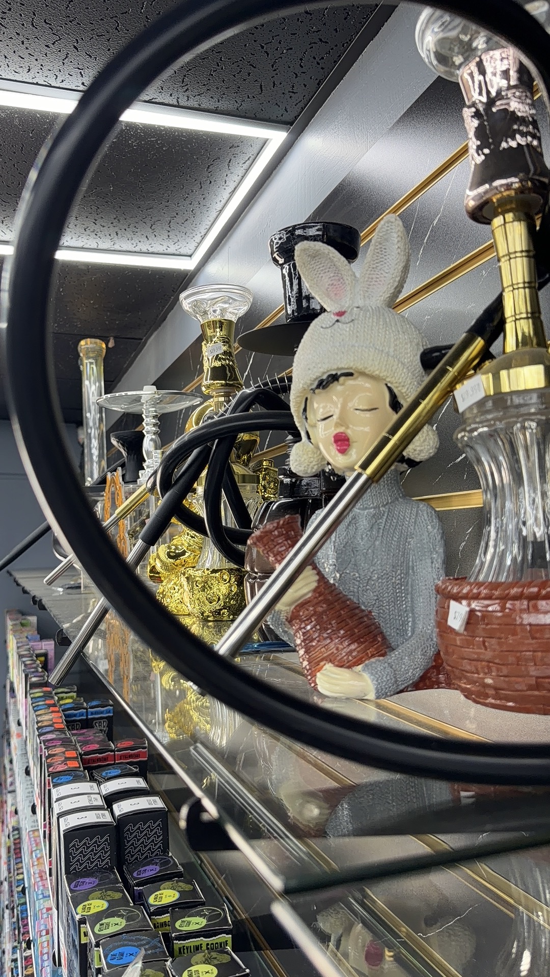 Premium glass display case